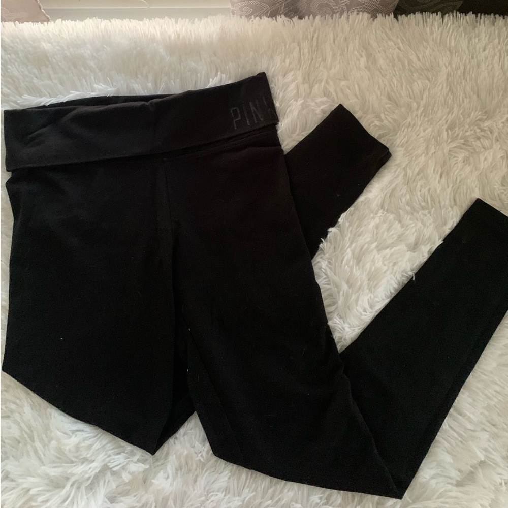 Pink Victoria Secret Yoga Leggings